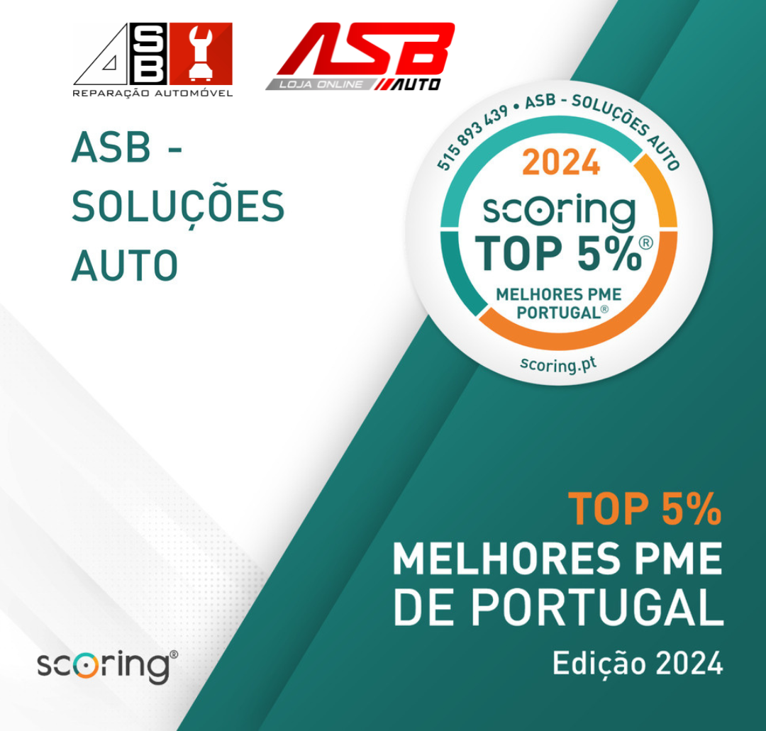 Selo Scoring TOP 5% Melhores PME Portugal 2024